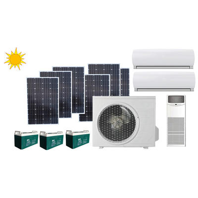 100% Off Grid 48V DC Solar Air Conditioner
